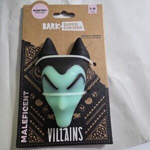 Bark Super Chewer Dog Toy Maleficent Disney Villains S-M Dog